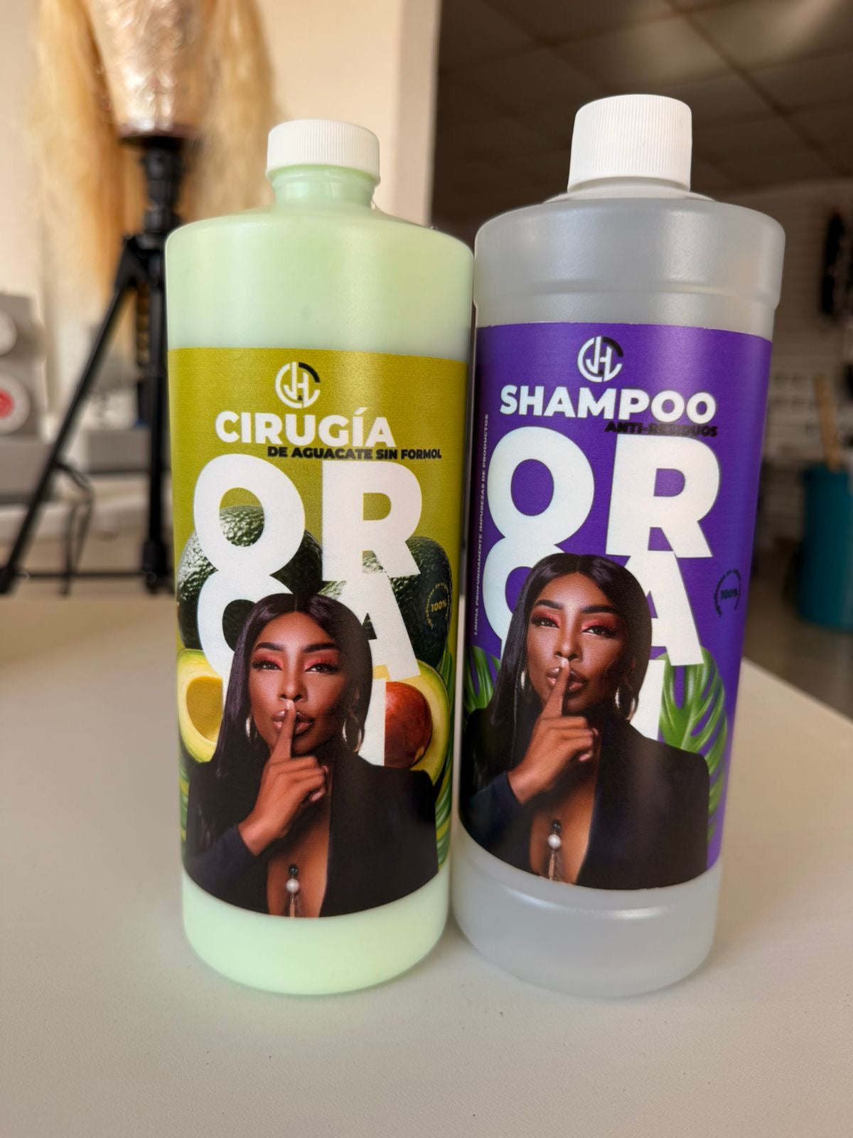 Kit de cirugía capilar sin formaldehído de aguacate