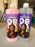 Kit de cirugía para el cabello sin formaldehído con alisador de salpicón de frutas