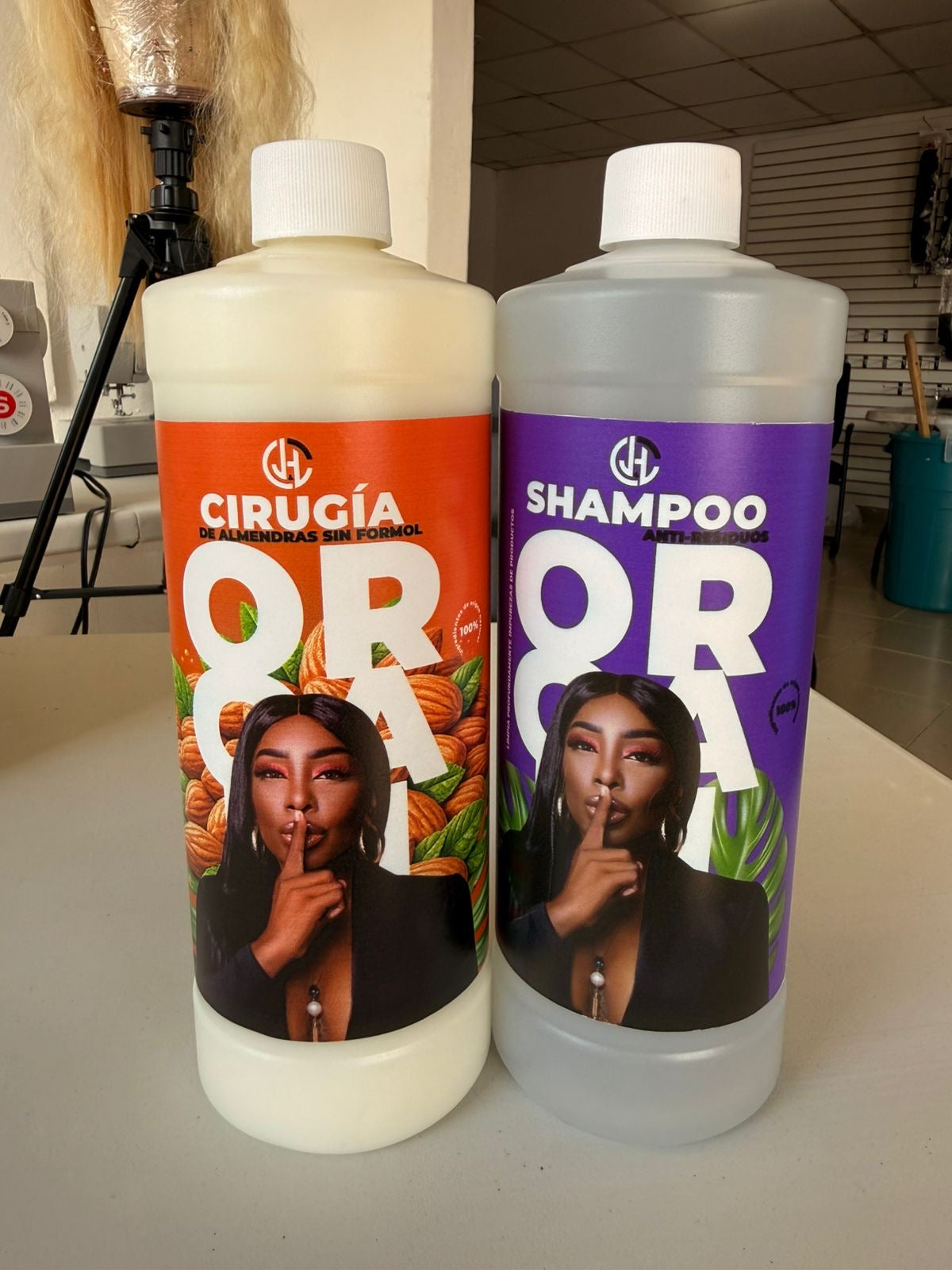 Kit de Cirugía Capilar Sin Formol Alisante de Almendras