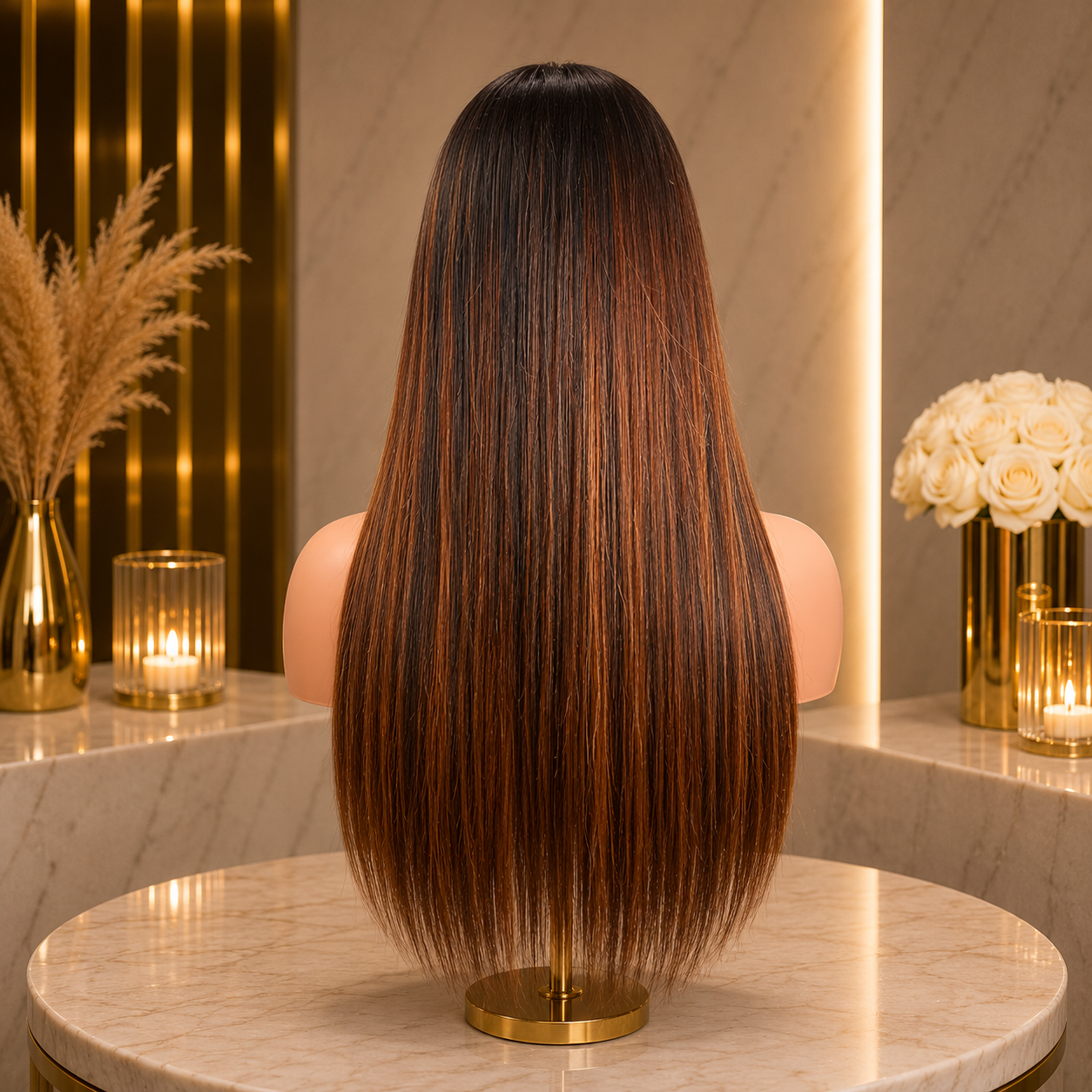 Peluca yorlin 18" closure 5x5 full HD