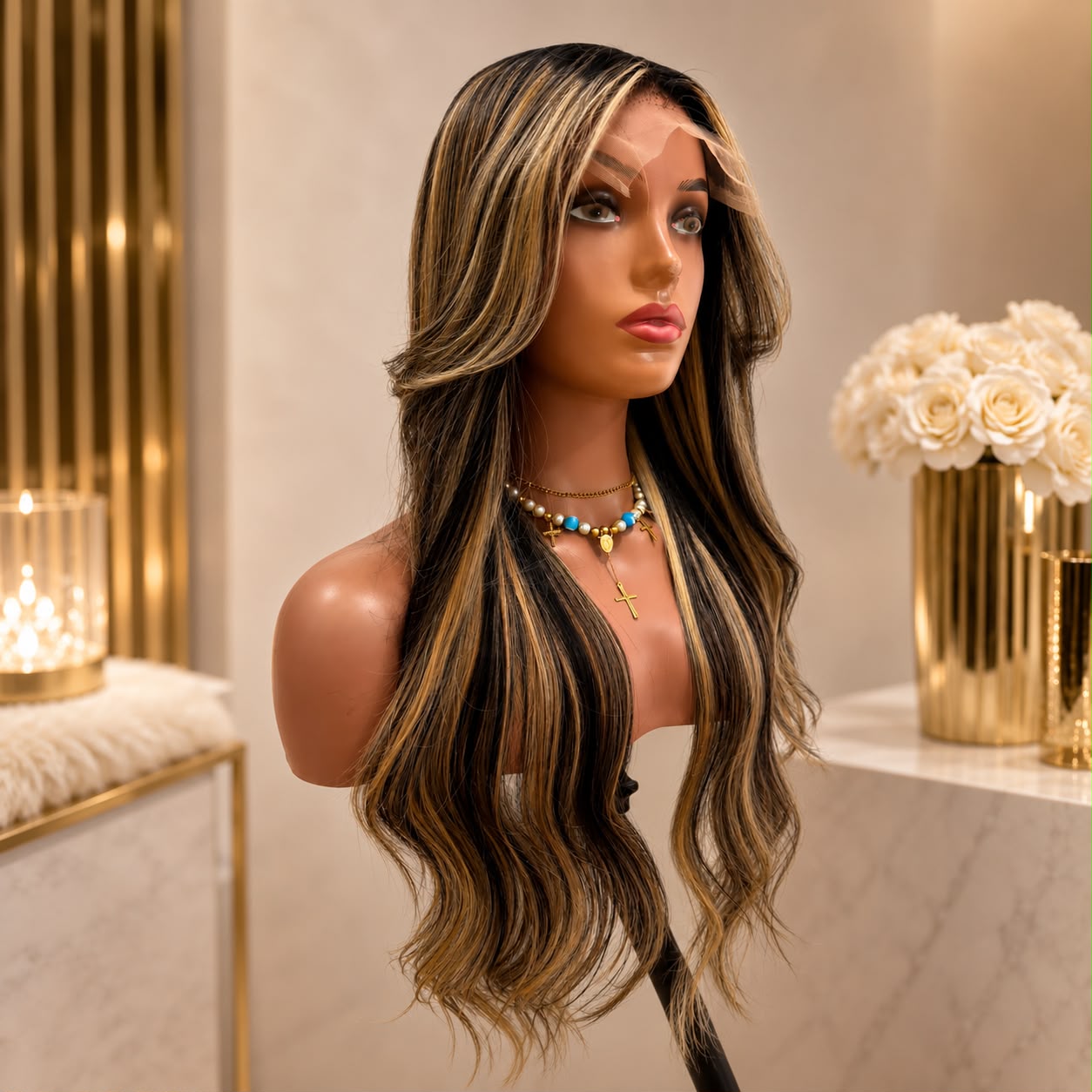 Peluca closure 5x5 Largo 26"