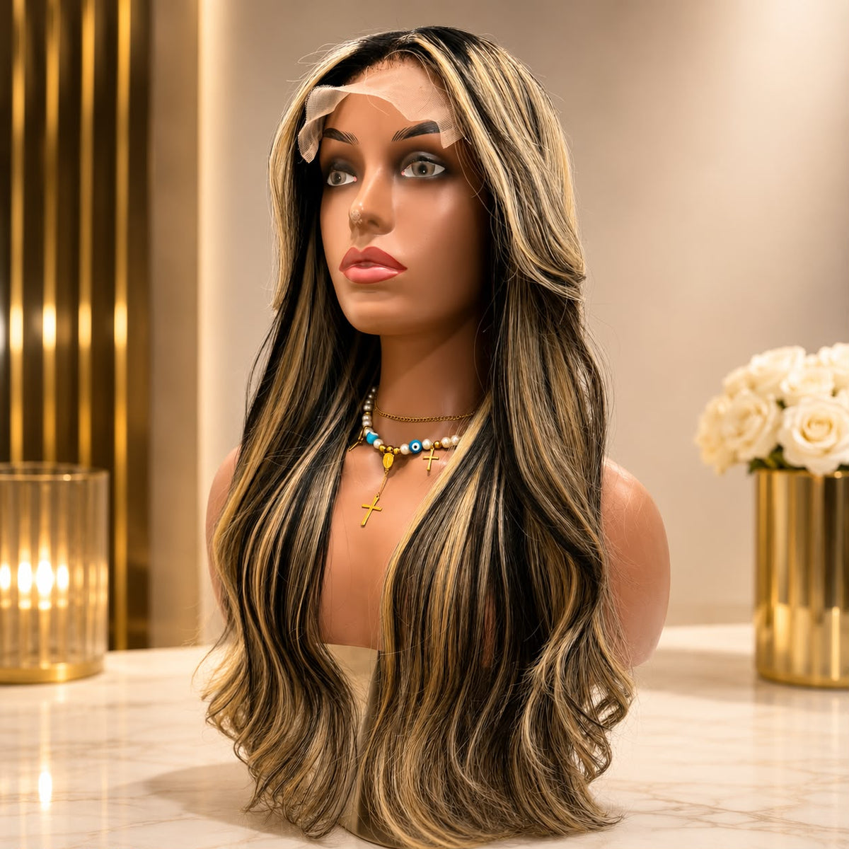 Peluca closure 5x5 Largo 26"