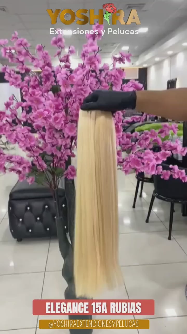 Extensiones Cabello Crudo Rubias